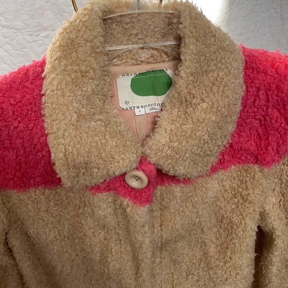 Anthropology colorblock Sherpa jacket - Picture 2 of 11